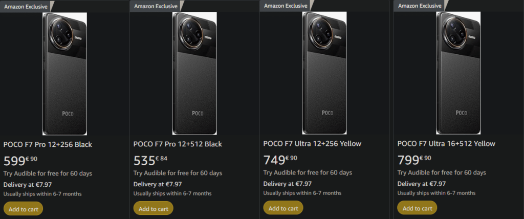 Poco F7 Ultra розірве конкурентів? Дата виходу, ціна, характеристики