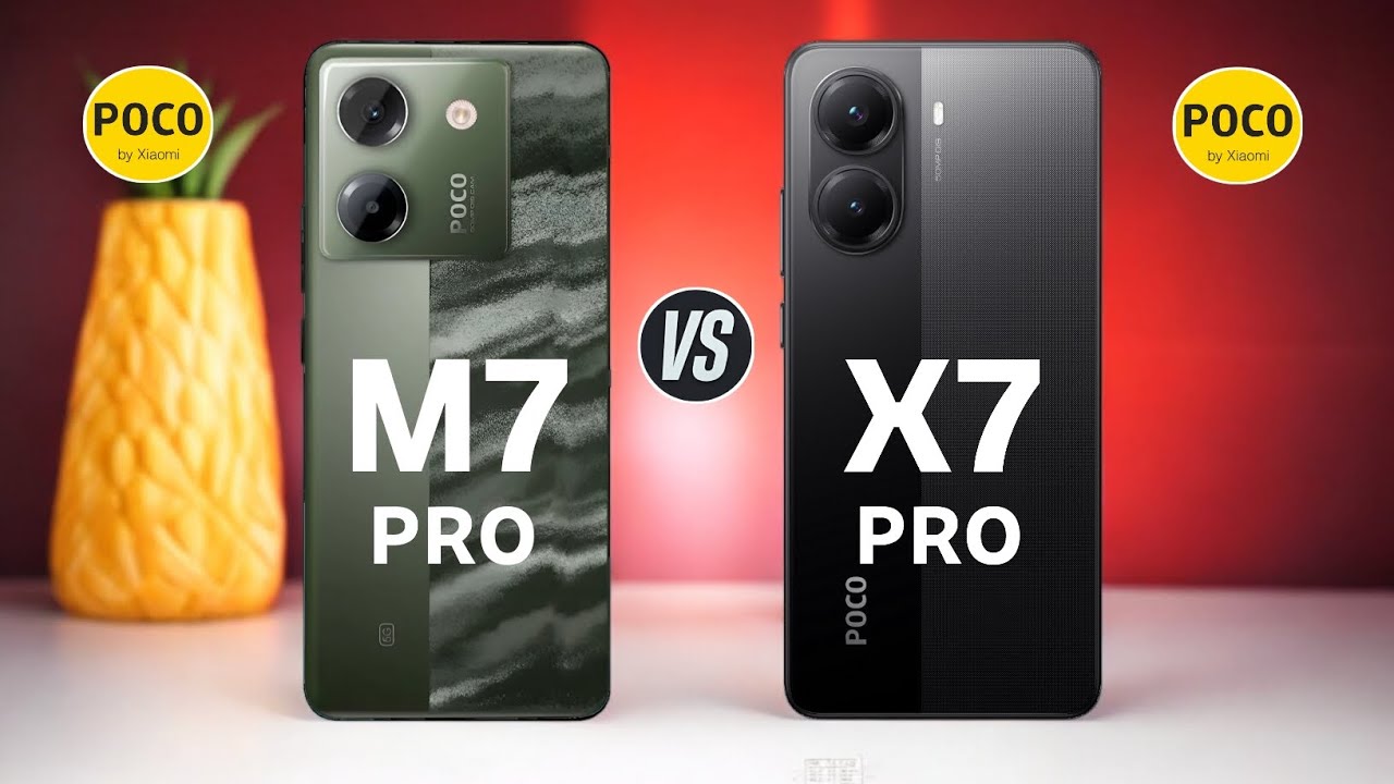 Смартфоны Poco X7 Pro и Poco M7 Pro – яркий дизайн и мощный характер